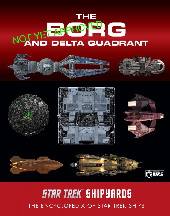 Carte Star Trek Shipyards: The Borg and the Delta Quadrant Vol. 1 - Akritirian to Krenim Marcus Riley