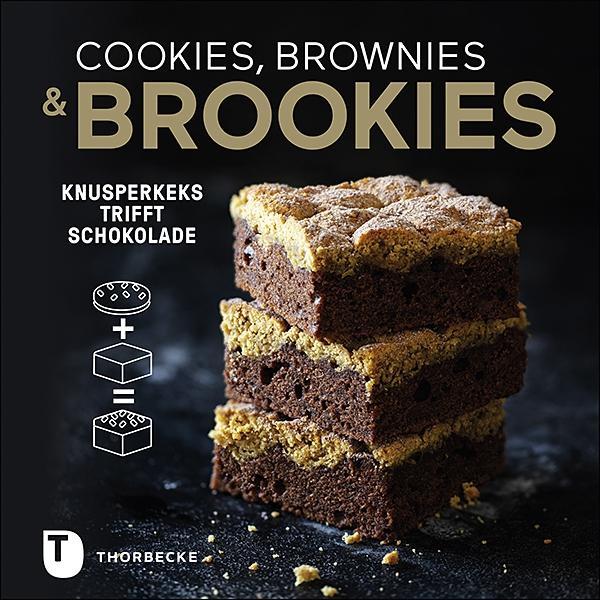 Kniha Cookies, Brownies & Brookies 