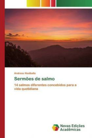 Книга Sermões de salmo Andreas Niedballa