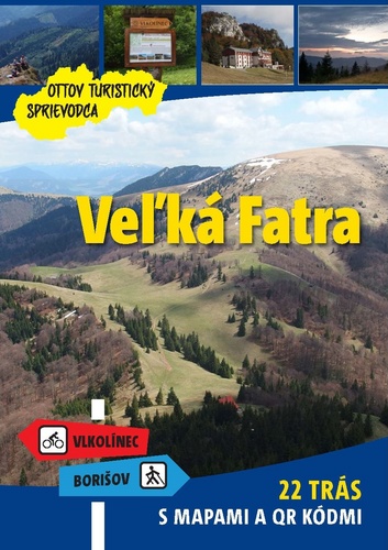Materiale tipărite Veľká Fatra Ottov turistický sprievodca 