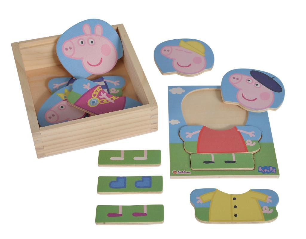 Gra/Zabawka Peppa Pig Umziehpuzzle 