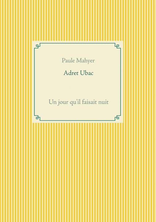 Boek Adret Ubac 