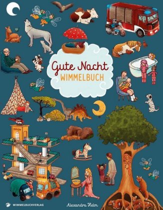 Könyv Gute Nacht Wimmelbuch Alexandra Helm