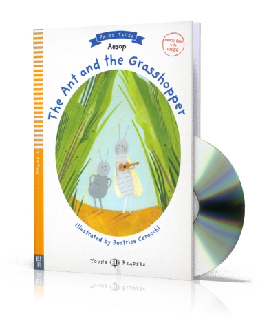 Книга Young ELI Readers 1/A1: The Ant and The Grasshopper + Downloadable Multimedia Lisa Suett