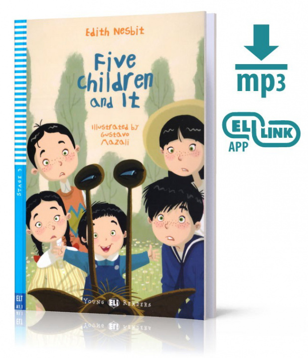 Könyv Young ELI Readers 3/A1.1: Five Children and It + Downloadable Multimedia Edith Nesbit
