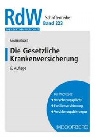 Livro Die Gesetzliche Krankenversicherung 