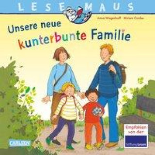 Kniha LESEMAUS 170: Unsere neue kunterbunte Familie Miriam Cordes