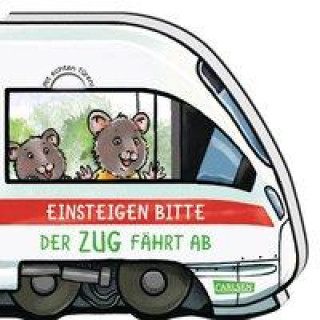 Kniha Mein kleiner Fahrzeugspaß: Einsteigen bitte! Der Zug fährt ab! Katharina Wieker