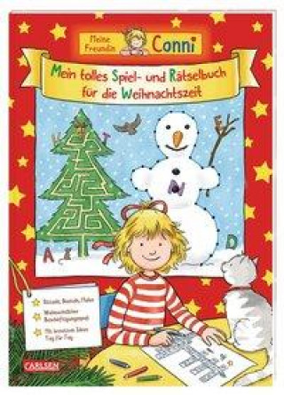 Книга Conni Gelbe Reihe (Beschäftigungsbuch): Mein tolles Spiel- und Rätselbuch für die Weihnachtszeit Ulrich Velte