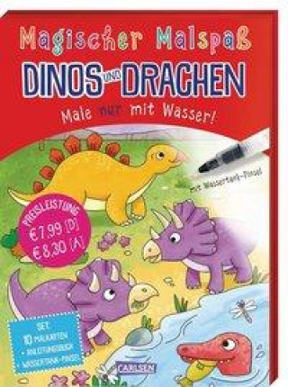 Kniha Magischer Malspaß: Dinos und Drachen Anton Poitier
