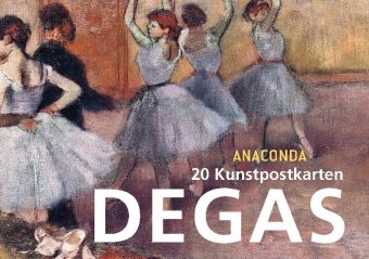 Kniha Postkartenbuch Edgar Degas 