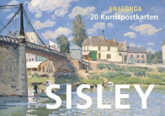 Book Postkartenbuch Alfred Sisley 