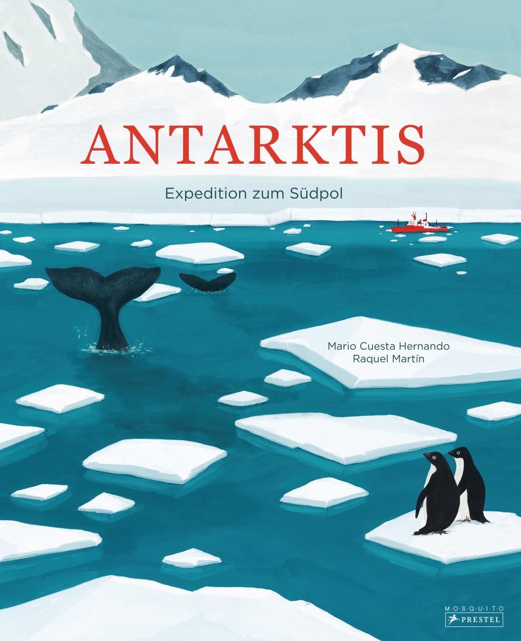 Knjiga Antarktis Raquel Martín