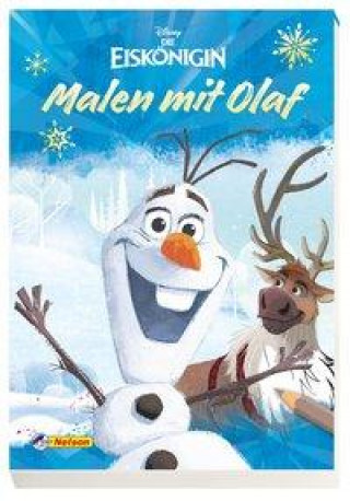Könyv Disney Eiskönigin: Malen mit Olaf 