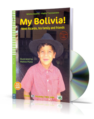 Книга Young ELI Readers 4/A2: My Bolivia + Downloadable Multimedia Wilma Suarez