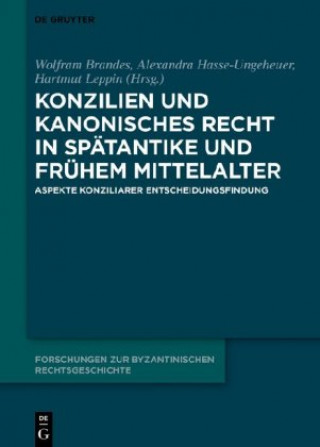 Kniha Konzilien Und Kanonisches Recht in Spatantike Und Fruhem Mittelalter Wolfram Brandes