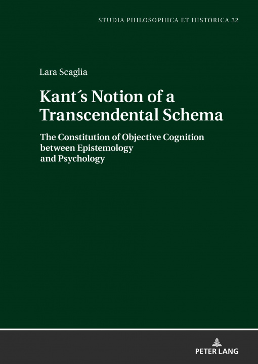 Libro Kants Notion of a Transcendental Schema Lara Scaglia