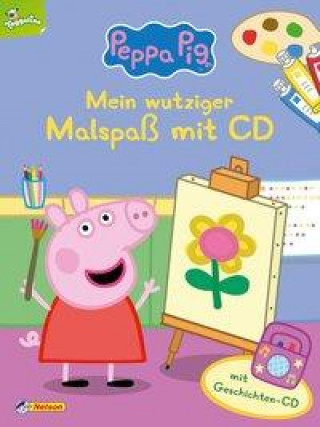 Carte Peppa: Mein wutziger Malspaß mit CD 