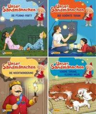 Kniha Nelson Mini-Bücher: 4er Unser Sandmännchen: Gute-Nacht-Geschichten 5-8 