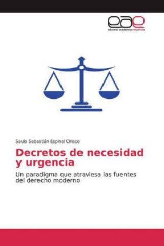 Knjiga Decretos de necesidad y urgencia Saulo Sebastián Espinal Ciriaco