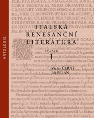 Könyv Italská renesanční literatura Václav Černý