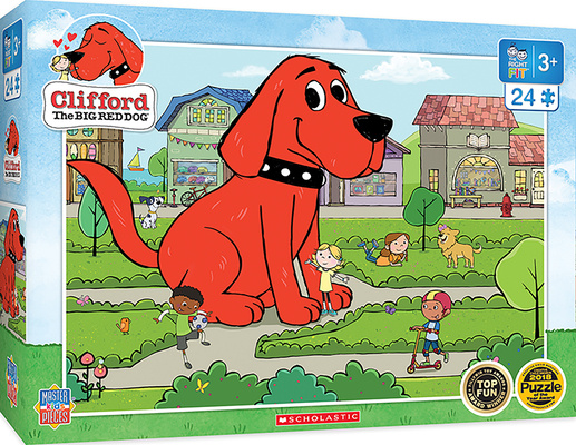 Книга Clifford - Town Square 24pc Puzzle Masterpieces