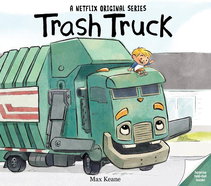 Kniha Trash Truck Max Keane