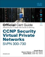 Carte CCNP Security Virtual Private Networks Svpn 300-730 Official Cert Guide Joseph Muniz