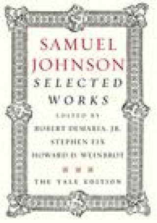 Kniha Samuel Johnson Samuel Johnson