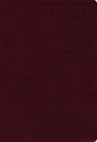 Carte NASB, Thinline Bible, Large Print, Bonded Leather, Burgundy, Red Letter, 1995 Text, Thumb Indexed, Comfort Print 