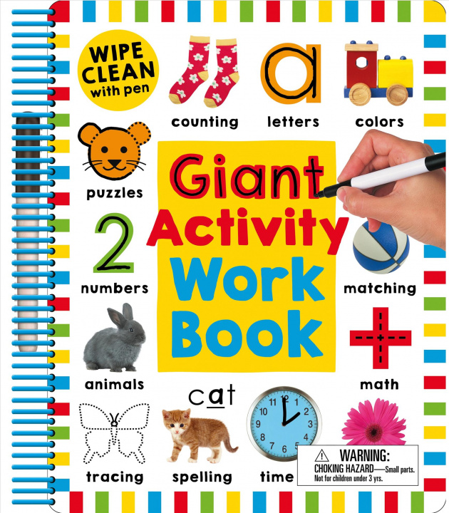 Kniha Wipe Clean: Giant Activity Workbook Roger Priddy