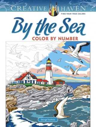 Carte Creative Haven By the Sea Color by Number George Toufexis