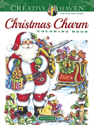 Knjiga Creative Haven Christmas Charm Coloring Book Teresa Goodridge