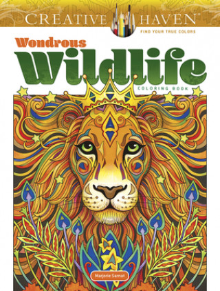 Книга Creative Haven Wondrous Wildlife Coloring Book Marjorie Sarnat
