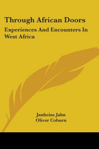Boek Through African Doors: Experiences and Encounters in West Africa Janheinz Jahn