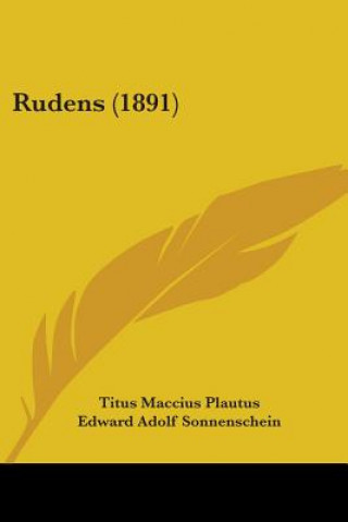 Buch Rudens (1891) Titus Maccius Plautus