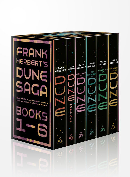 Książka Frank Herbert's Dune Saga 6-Book Boxed Set Frank Herbert
