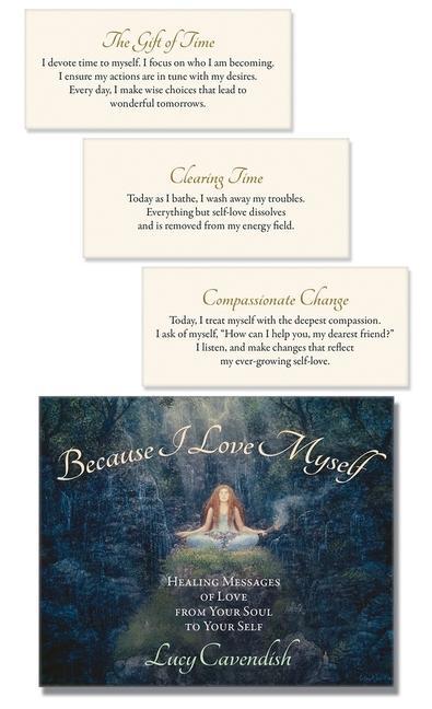Joc / Jucărie Because I Love Myself Affirmation Deck: Healing Messages of Love from Your Soul to Your Self Lucy Cavendish