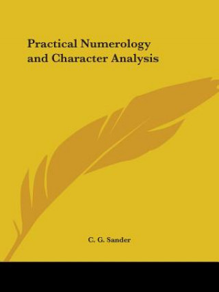 Libro Practical Numerology and Character Analysis C. G. Sander