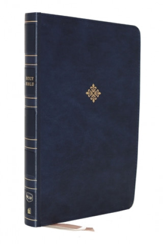 Kniha Nkjv, Reference Bible, Center-Column Giant Print, Leathersoft, Blue, Red Letter Edition, Comfort Print: Holy Bible, New King James Version Nelson