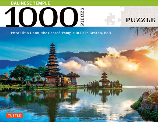 Joc / Jucărie Balinese Temple - 1000 Piece Jigsaw Puzzle Tuttle Publishing