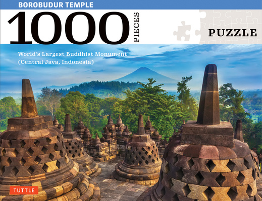 Játék Borobudur Temple, Indonesia - 1000 Piece Jigsaw Puzzle Tuttle Publishing