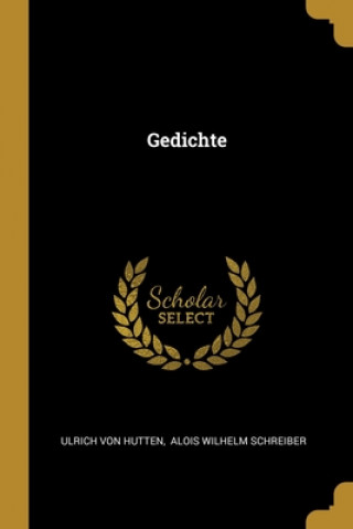 Book Gedichte Ulrich Von Hutten
