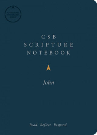 Knjiga CSB Scripture Notebook, John: Read. Reflect. Respond. Csb Bibles by Holman