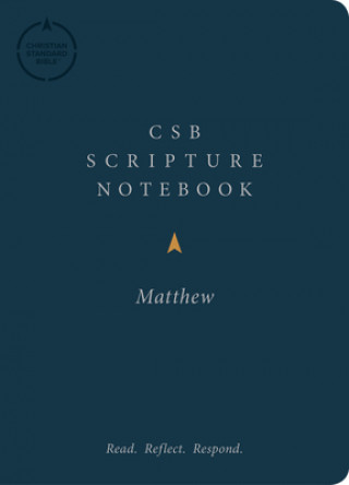 Knjiga CSB Scripture Notebook, Matthew: Read. Reflect. Respond. Csb Bibles by Holman