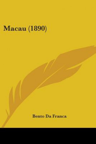 Carte Macau (1890) Bento Da Franca