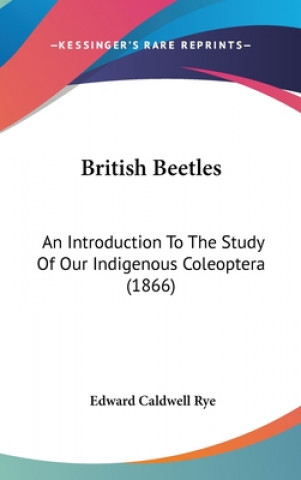 Kniha British Beetles: An Introduction to the Study of Our Indigenous Coleoptera (1866) Edward Caldwell Rye