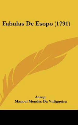 Kniha Fabulas de Esopo (1791) Aesop