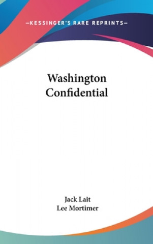 Knjiga Washington Confidential Jack Lait