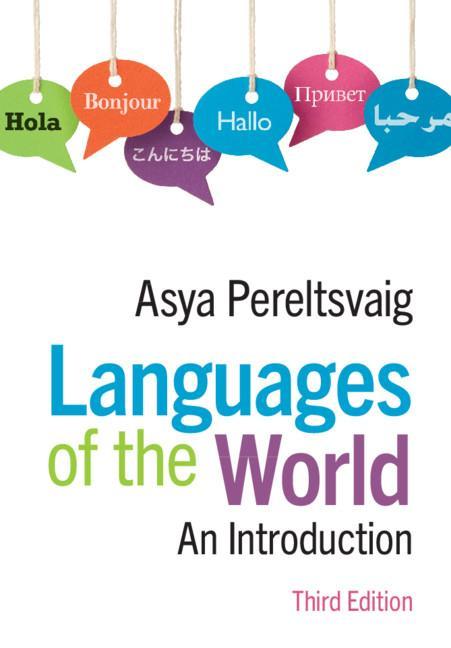 Carte Languages of the World Asya Pereltsvaig